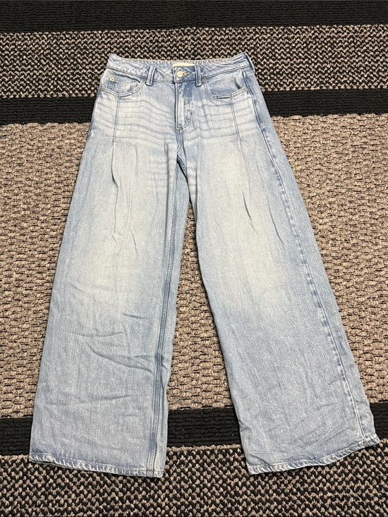 Lucky Brand Denim - Lucky Brand Palazzo Wide Leg Jeans Women’s Sz 29 High Rise Light Wash